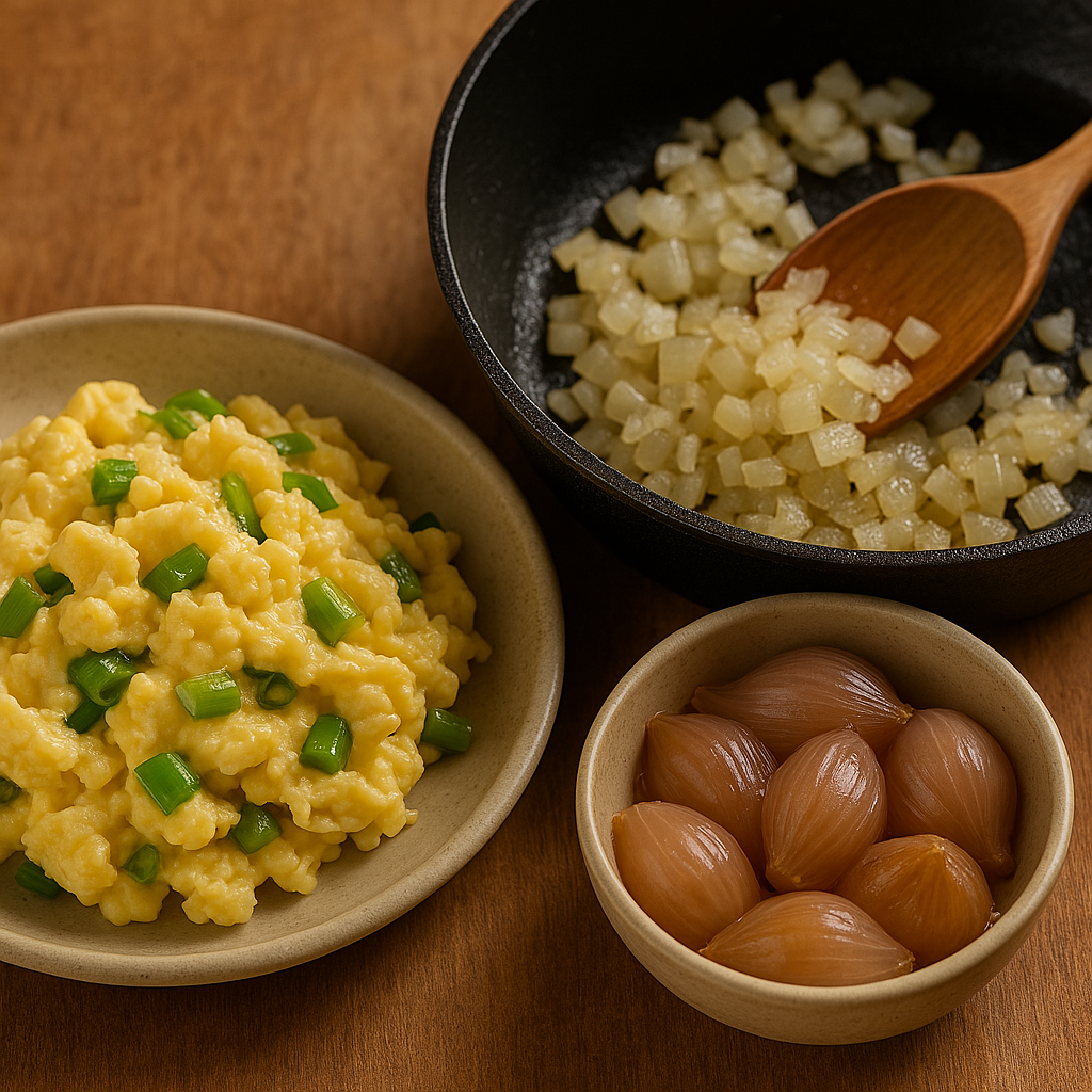 una amplia variedad de recetas con bulbos