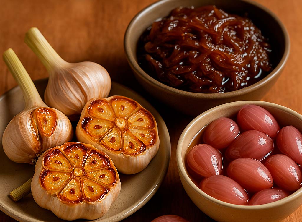 una amplia variedad de recetas con bulbos