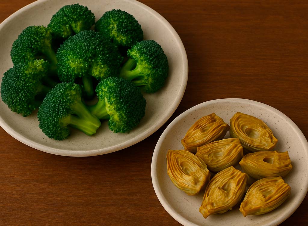 una variedad de recetas con inflorescencias
