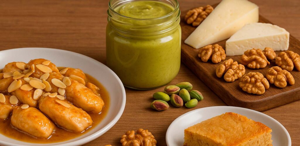 Una amplia variedad de recetas con frutos secos